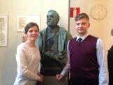 Polina Ledkova and Mikhail Vulf